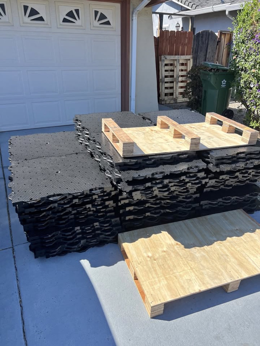 No-Concrete Base Panels for Sports Courts & Turf